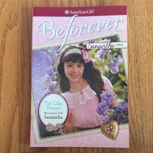 American Girl BeForever Samantha Book with Pink and Purple Cover